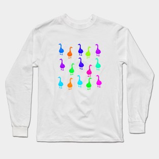 Goose gaggle one Long Sleeve T-Shirt